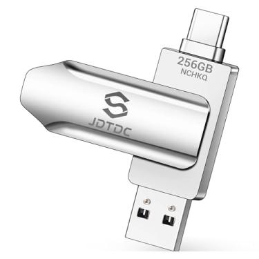 Imagem de Cartão de memória de 256 GB para armazenamento de fotos para iPhone-Stick de memória para iPhone-15-USB-Flash-Drive iPad-armazenamento externo iPhone USB C Memory Stick para fotos Backup