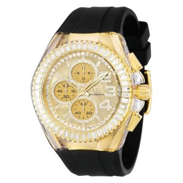 Imagem de Technomarine Relógio masculino Cruise Glitz TM-121030 de quartzo, Dourado
