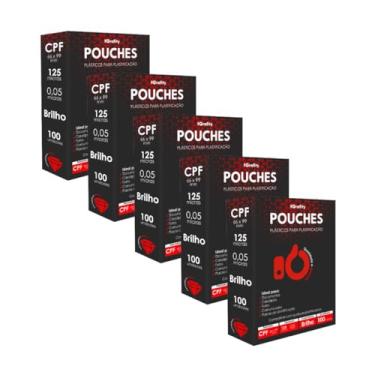 Imagem de Plastico Plastificação 500 Grafity CPF (Título Eleitor, SUS) 66x99mm 0,05mm 125 Micras