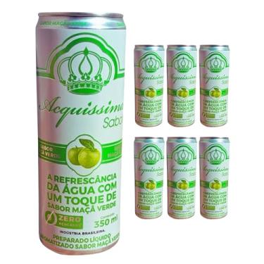 Imagem de Kit 6 Águas Saborizadas Acquissima 350 ml (350 ml, Maça Verde)