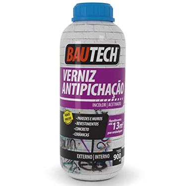 Imagem de Verniz Antipichação Paredes Cerâmicas Bautech 900ml Incolor