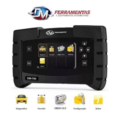 Imagem de Scanner Automotivo Profissional Dm-760 Ajuste Af