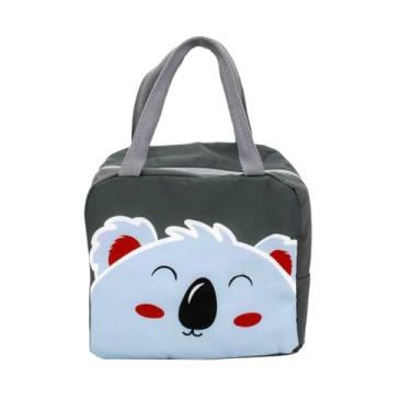 Imagem de Bolsa Térmica Infantil Lancheira Escolar Viagem Animais Coala