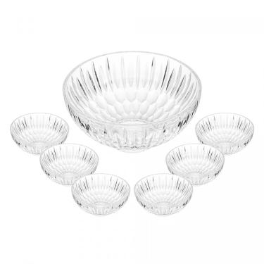 Imagem de Conjunto 7 pçs Bowl para Sobremesa de Vidro Raios 20746 - Wolff
