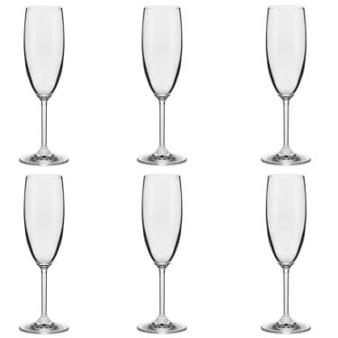 Imagem de Conjunto de Taças de Cristal para Espumante 6 Peças 175 ml Oxford
