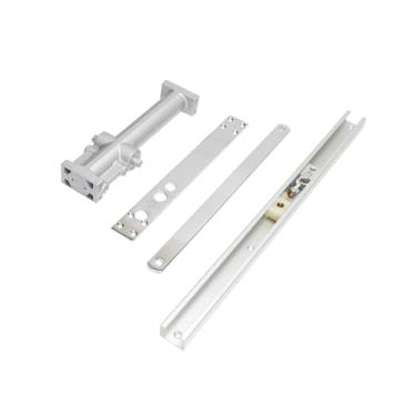 Imagem de Ioensy Fechadura de porta oculta automática com mola invisível Almofada de porta de liga de alumínio para vários cenários para peso de 40 a 65 kg, Tipo Redondo 1