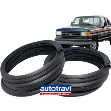 Imagem de Par de Borrachas Guarnição de Porta F1000 F4000 1994 a 2005 - Autotrav