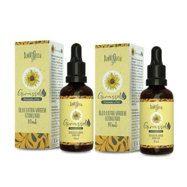 Imagem de Kit Óleo De Girassol Ozonizado com Ozônio Super Concentrado Amaozon 30