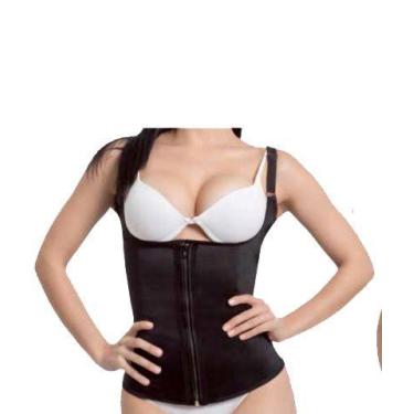 Imagem de 439 Corselet Premium cetinete externo - Esbelt, Preto, 4EG