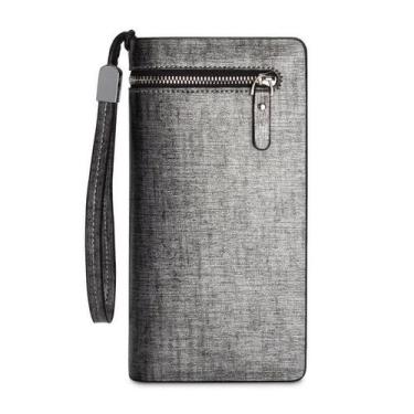 Imagem de Carteira Masculina Feminina Longa Porta Celular Cartões Rg - Importada