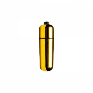 Imagem de Vibrador Bullet com 10 Vibrações Power Bullet - Dourado - S-Hande