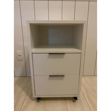 Imagem de Mesa de cabeceira-Gratão Interiores-branco tx. - Gratão Interiores e R
