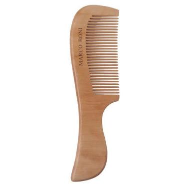 Imagem de Pente de Madeira Com Dentes Finos Linha Woodline Premium - MARCO BONI