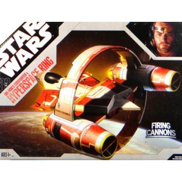 Imagem de Star Wars 30th Anniversary Saga 2007 Exclusive Obi-Wan's Starfighter & Hyperspace Ring