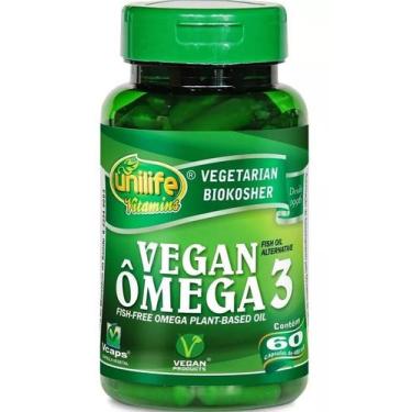 Imagem de Omega 3 Vegan 60 Cápsulas 480mg Unilife