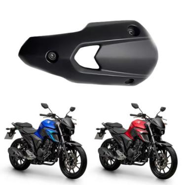 Imagem de PROTETOR DO ESCAPAMENTO Fz25 FAZER 250 PRETO 2018 A 2024 - Yamaha