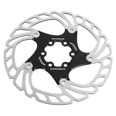 Imagem de Disco de Freio de Bicicleta, Aço Inoxidável Rotor de Freio a Disco de Bicicleta Anodizado Peso Leve Excelente Dissipação de Calor Feito Com Precisão para Ciclismo (160mm)