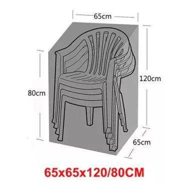 Imagem de Capa Impermeável Para Cadeira - SPTS, 65x65x120/80cm