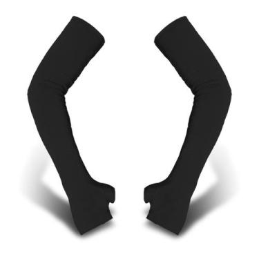 Imagem de Manguito Protetor Manga Mangote Braço Proteçao UV 50+ Solar Luva Bike 