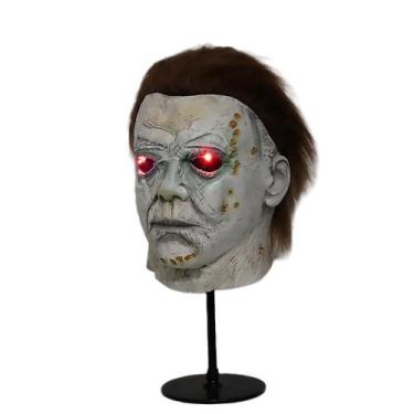 Imagem de Máscara Látex Led Michael Myers Halloween Horror Terror - MHR