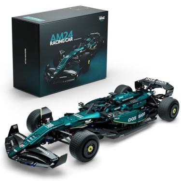 Imagem de Nifeliz AM24 Formula 1 Conjunto de construção de carro de corrida, conjunto colecionável em escala 1:8 para adultos, modelo de construção e exibição autenticamente detalhado para decoração de casa ou