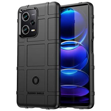 Imagem de Monwutong Capa fina para Xiaomi Poco X5 Pro, capa para Redmi Note 12 Pro 5G, capa protetora robusta com grau militar à prova de choque e proteção para câmera para Xiaomi Poco X5 Pro/Note 12 Pro, HD