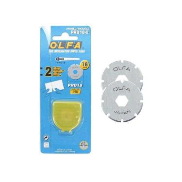 Imagem de Lâmina para Cortador Circular Olfa 18mm C/2un PRB18-2