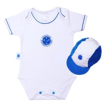 Imagem de Kit Bebê Cruzeiro com Body e Boné Oficial - Revedor, P