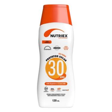 Imagem de Protetor Solar Profissional FPS 30 1/3 UVA 120ml Nutriex 60954