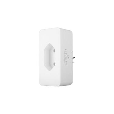 Imagem de INFINITY - Smart Plug Bi-Volt 10A Branco - Wi-Fi - BLUMENAU ILUMINAÇÃO