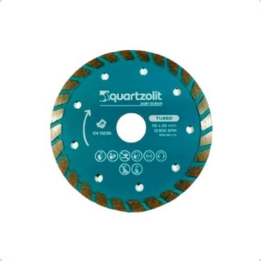 Imagem de Disco Turbo Diamantado Quartzolit 110x20mm