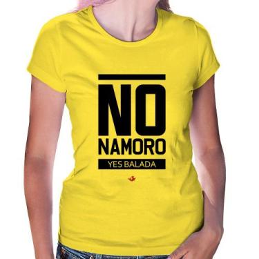 Imagem de Baby Look No namoro, Yes balada - Foca na Moda, Amarelo, GG