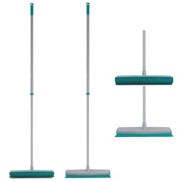 Imagem de Kit 2 UN Vassoura Emborrachada Multiuso 2 Em 1 Flash Limp - FlashLimp