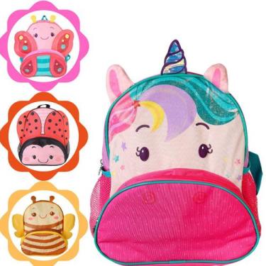 Imagem de Mochila Infantil Escolar Passeio de Costas Menino Menina - Clio, Unicó