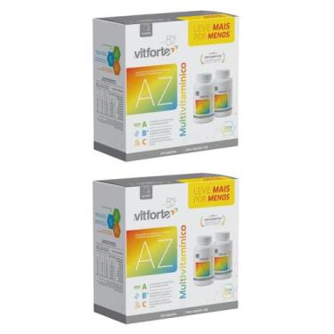 Imagem de Kit 2 Kits Vitamina Vitforte A-Z 120 Cps - Vitforte