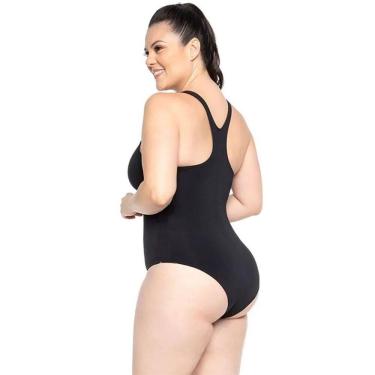 Imagem de Maio Natação Trinys Helanca 183 Costas Nadador Plus Size