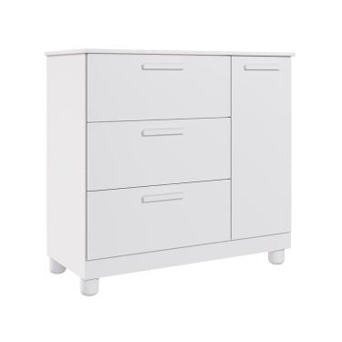 Imagem de Cômoda Infantil 1 PT 3 GV Branca