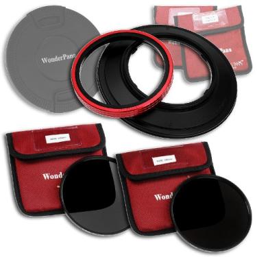 Imagem de Kit WonderPana Classic 145 mm ND16 e ND32 compatível com Sigma 12-24 mm f/4.5-5.6 EX DG IF HSM Asférica (Full Frame Ver.) Lente Zoom Ultra Grande Angular