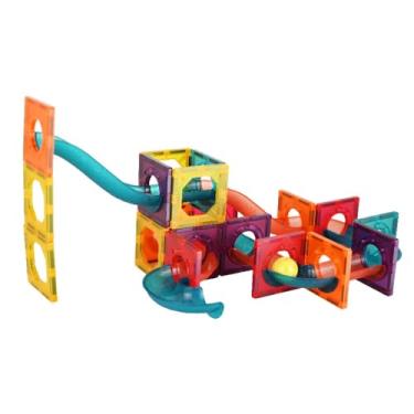 Imagem de DM Toys Blocos de Montar Blocks Magneticos 88 Peças