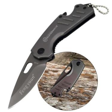 Imagem de Canivete de Bolso Aço Inox Afiado Caça Pesca Camping Roça TB1759 TB171