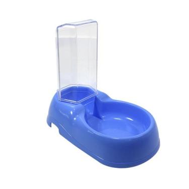 Imagem de Comedouro De Plástico Para Pet 400ml - Sanxia, Azul