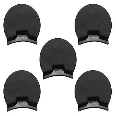 Imagem de Bonsicoky 5 peças de almofada de descanso de polegar de oboé para clarinete de silicone, protetor de polegar para a maioria dos clarinete, preto