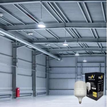 Imagem de Lâmpada Led Bulbo 65w 6500k E27 Bivolt Alta Potência - Frio (6500K) - 