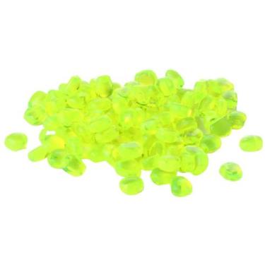 Imagem de Kit 100 Iscas Artificiais Milho Tilapia Piau Verde Limão - FSS PESCA