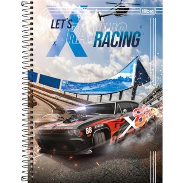Imagem de Caderno de 01 Matéria Capa Dura 2020 X-Racing 80 Folhas - Pacote com 4 Cadernos, Tilibra, 30.478-6, Capas Sortidas