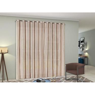 Imagem de Cortina linho bordado sala e quarto 4,00 x 2,75 - SAFIRA ENXOVAIS, Ave