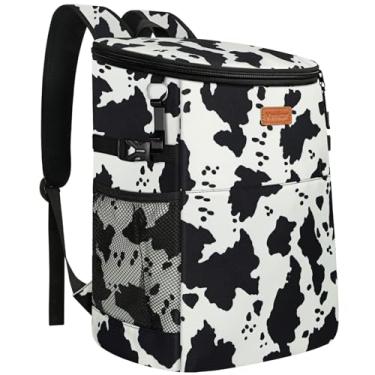 Imagem de Mochila térmica para acampamento, 45 latas, com isolamento térmico, à prova de vazamento, à prova de vazamento, para almoço, piquenique, praia, viagem de trabalho, bolsa térmica, bebida, cerveja,