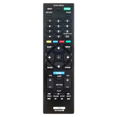 Imagem de Controle remoto de TV de substituição compatível com TV LCD Sony Bravia KDL-32R400A KDL-46R453A KDL-46R450A KDL-40R471A KDL-32R421A KDL-50R450A KDL-40R380B KDL-32R330B KDL-40R350B KDL-55HX729 (RM-729)