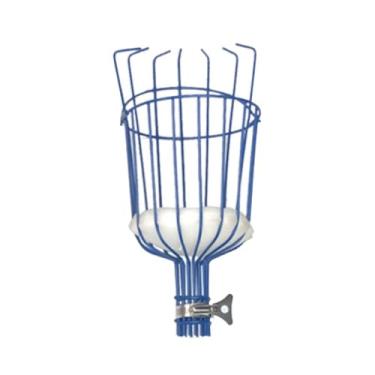 Imagem de Generic Cesta de colheita de frutas, ferramenta de colheita de árvores frutíferas, profissional, suave, pegador de frutas, ferramentas de jardinagem para, Azul