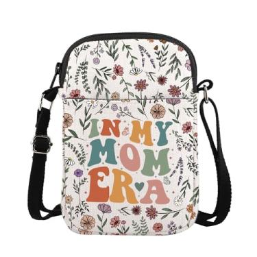Imagem de ENSIANTH Presente In My Mom Era Presente de Dia das Mães Bolsa tiracolo Bolsa de Perseguição Presente para Mamãe Nova Mãe Bolsa Mensageiro Presente Vida Mãe, Mamãe Ear Cb